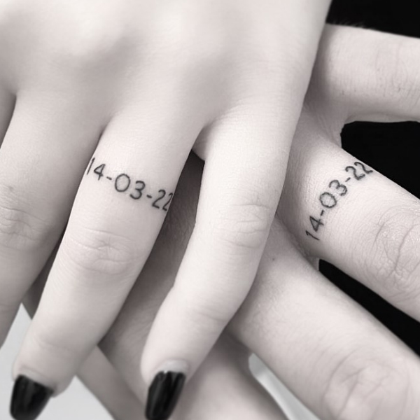 Memorable Date tattoo for your loved